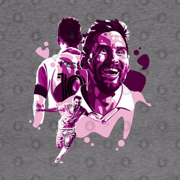 Lionel messi Pink by RJWLTG